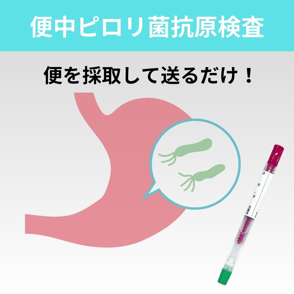 ピロリ検査キット（胃がんリスク検査） 便中ピロリ菌抗原